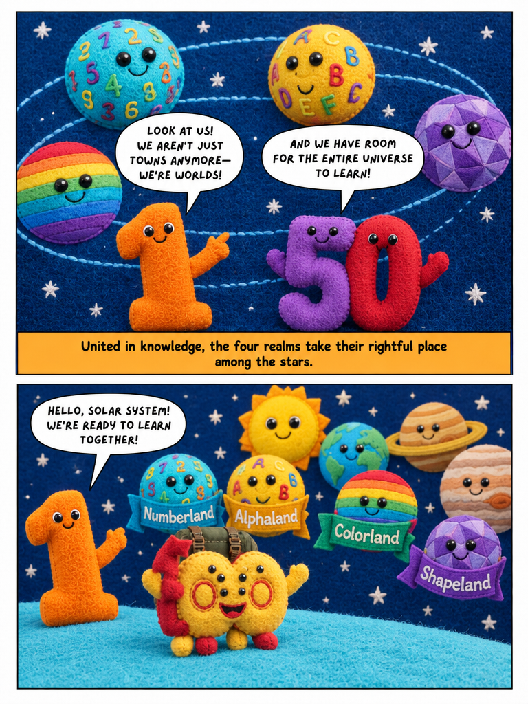 Cosmic Expansion of Numberland (page 4 of 4)