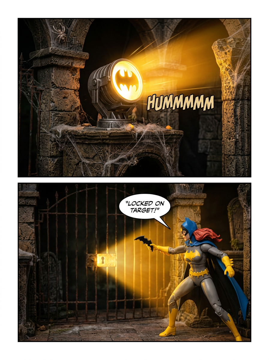 🦇 BatFamily The Dark Knight's Halloween Crypt 💬 Comic Story part 1 (page 6 of 8)