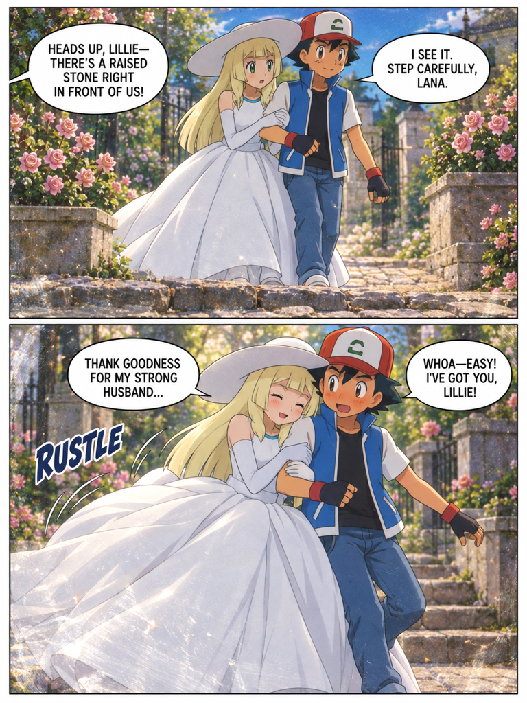 A Bride's Graceful Stroll (page 2 of 4)