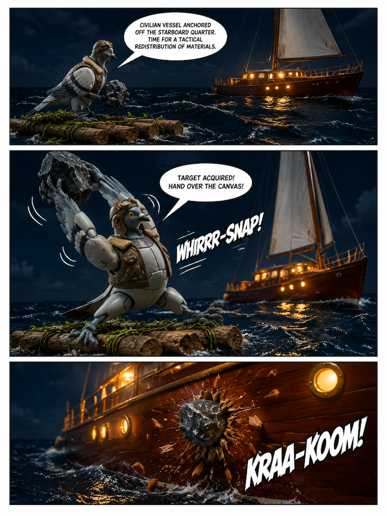 The Great Pigeon Escape (page 2 of 4)