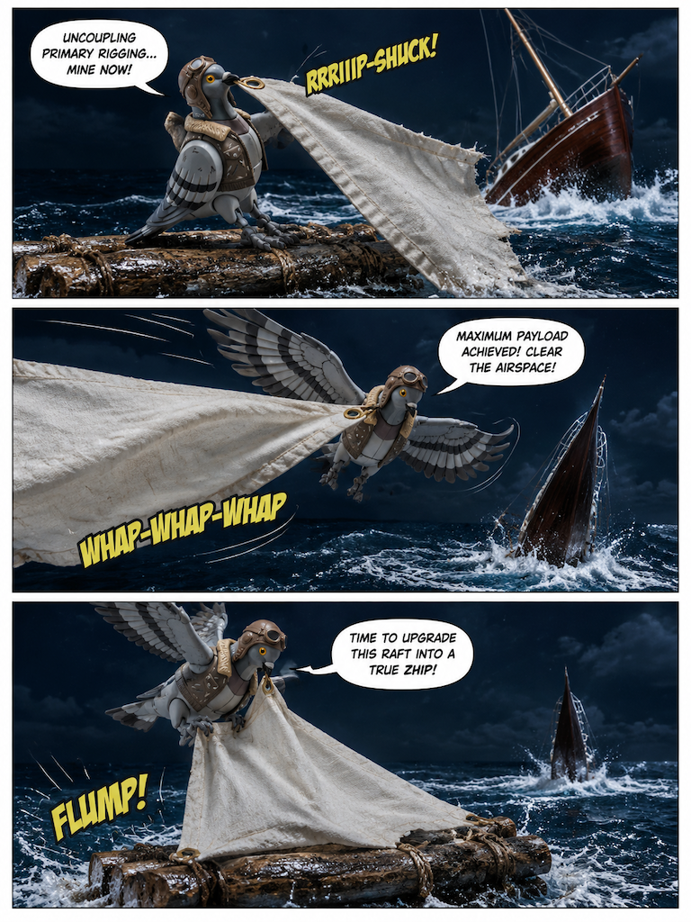 The Great Pigeon Escape (page 3 of 4)
