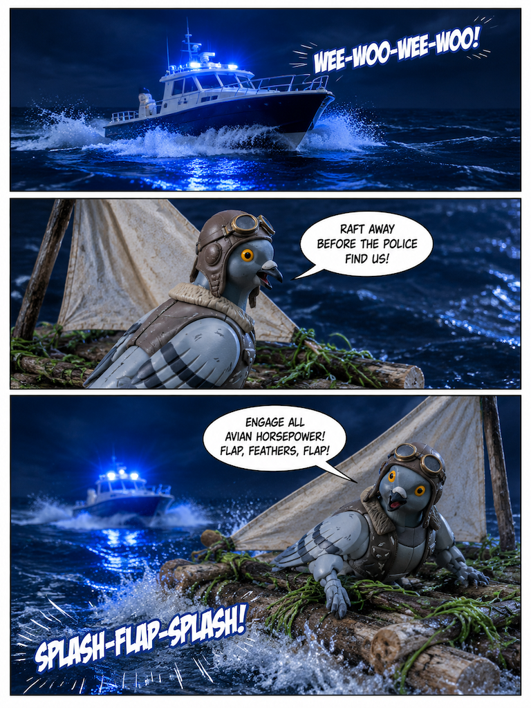 The Great Pigeon Escape (page 4 of 4)