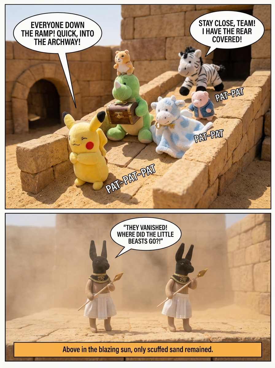 Escape from the Pharaoh's Guard (page 3 of 4)