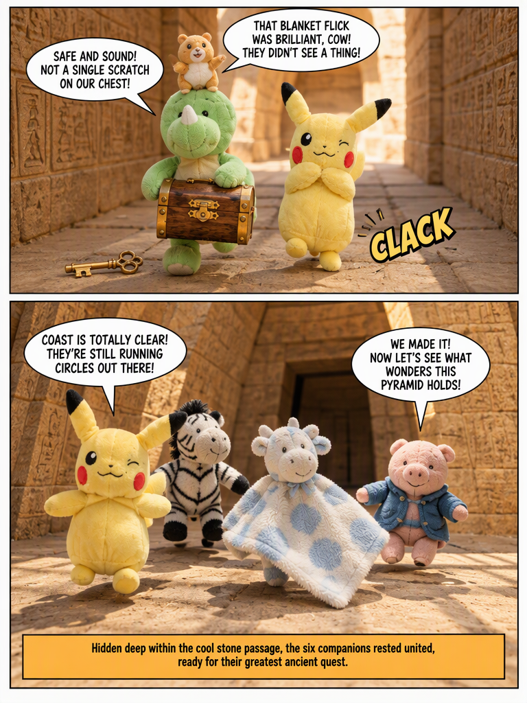 Escape from the Pharaoh's Guard (page 4 of 4)