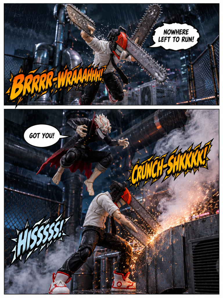 Rooftop Clash of Blades and Curses (page 2 of 4)