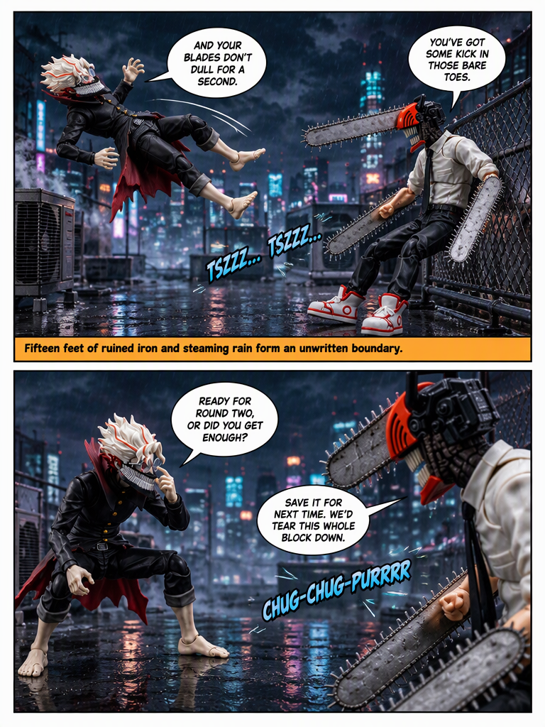 Rooftop Clash of Blades and Curses (page 4 of 4)