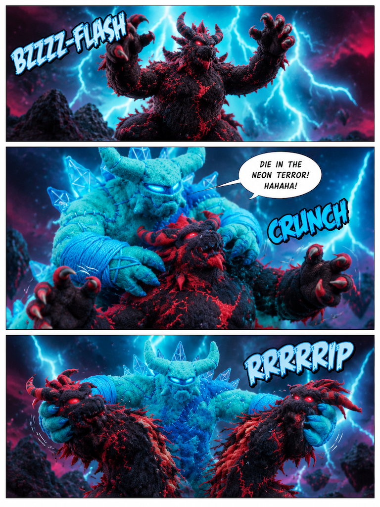 Neon Terror in the Void (page 3 of 4)
