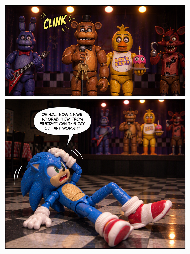 sonic and FNAF part 4 (page 3 of 4)