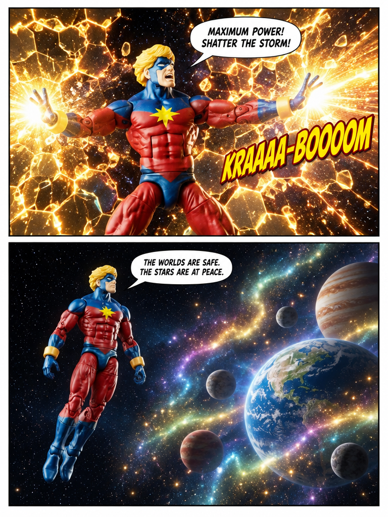 Captain Marvel - Shield Against the Solar Storm ;Comic Story  - part 2 (page 4 of 4)