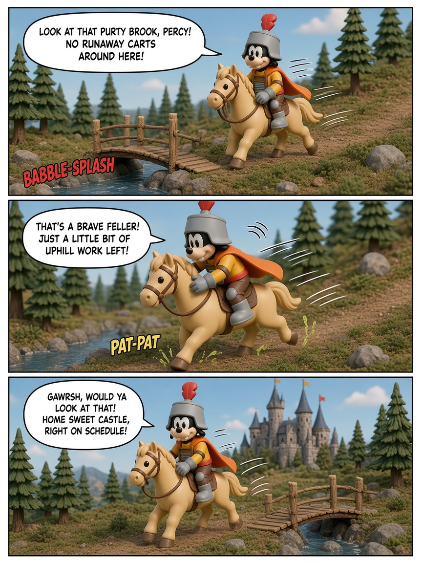 Sir Goofs-a-Lot Returns to the Castle (page 2 of 4)