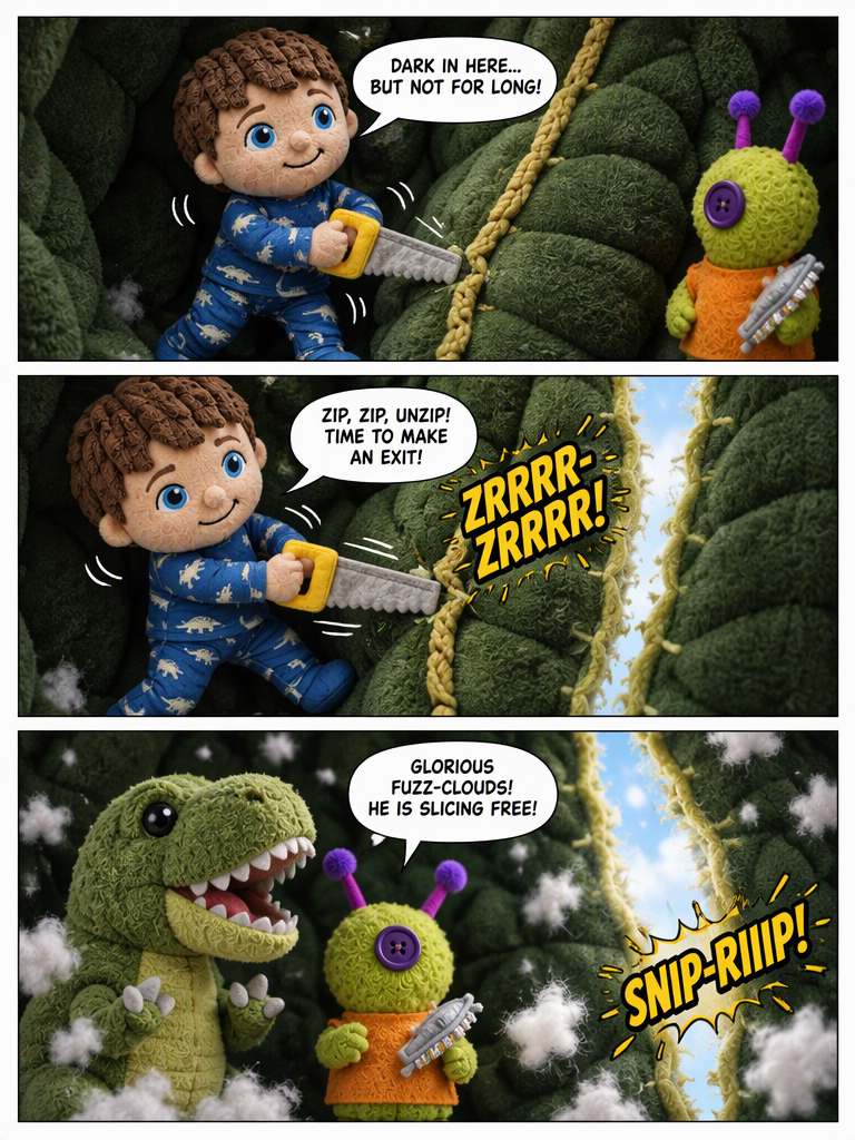 Ollie and the T-Rex Feast (page 2 of 4)