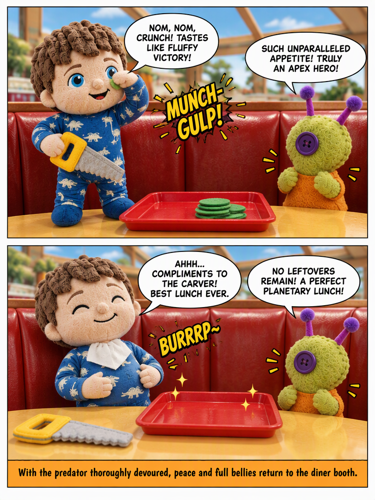 Ollie and the T-Rex Feast (page 4 of 4)