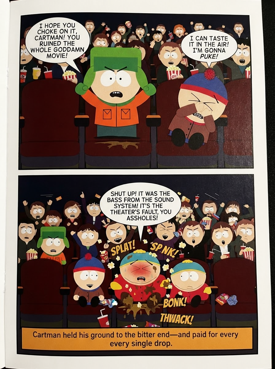 A Mess in the Front Row (page 4 of 4)