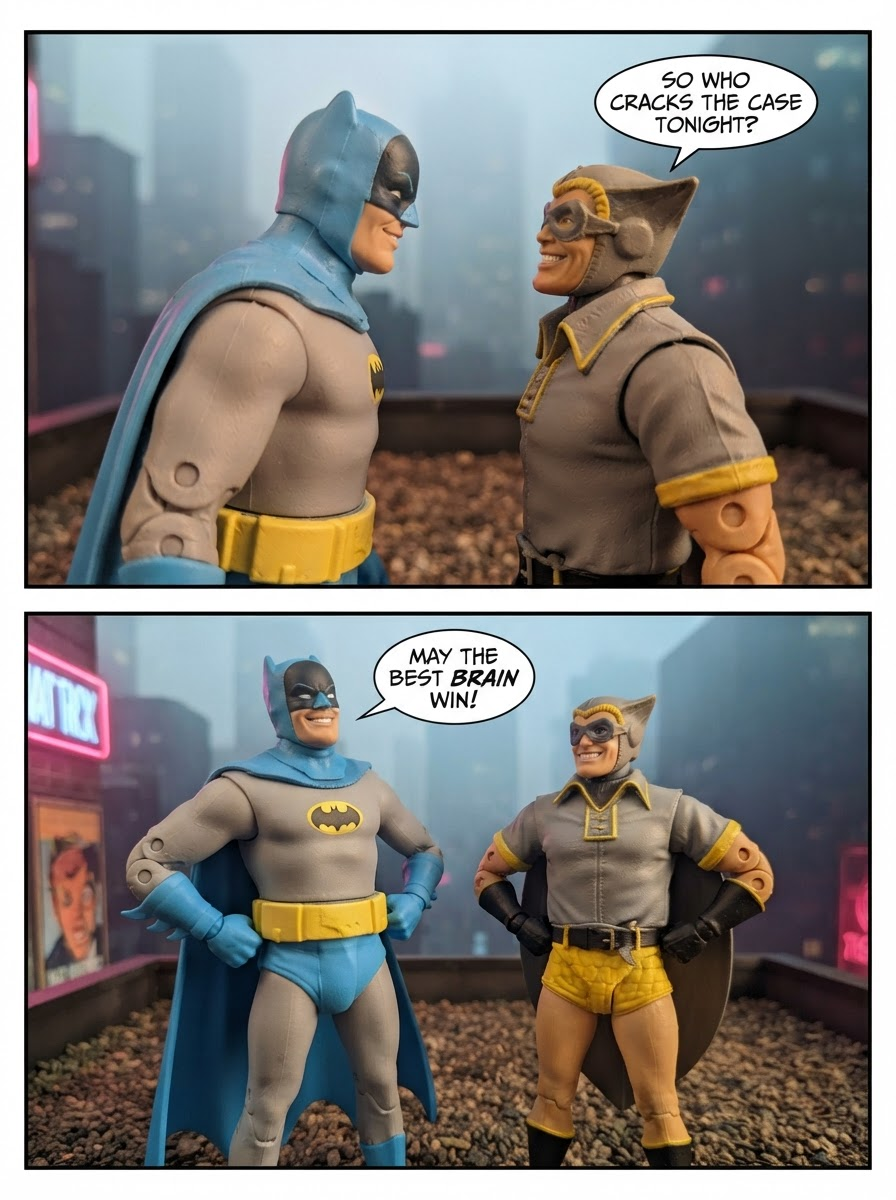 Batman vs Nite Owl -Ultimate Detective Showdown 💬Comic Story ;part1 (page 3 of 4)