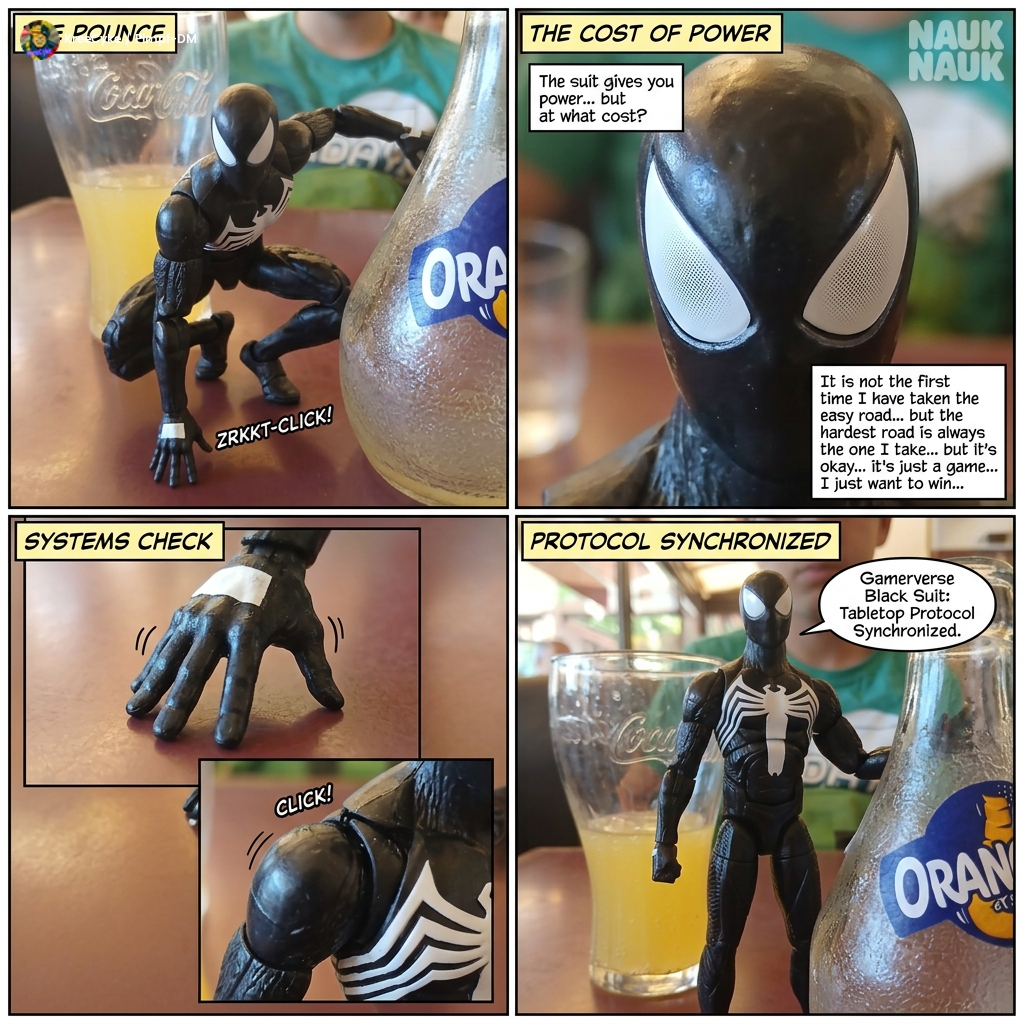Spider-Man Symbiote needs a break v2.0 Comics Storyboard version
