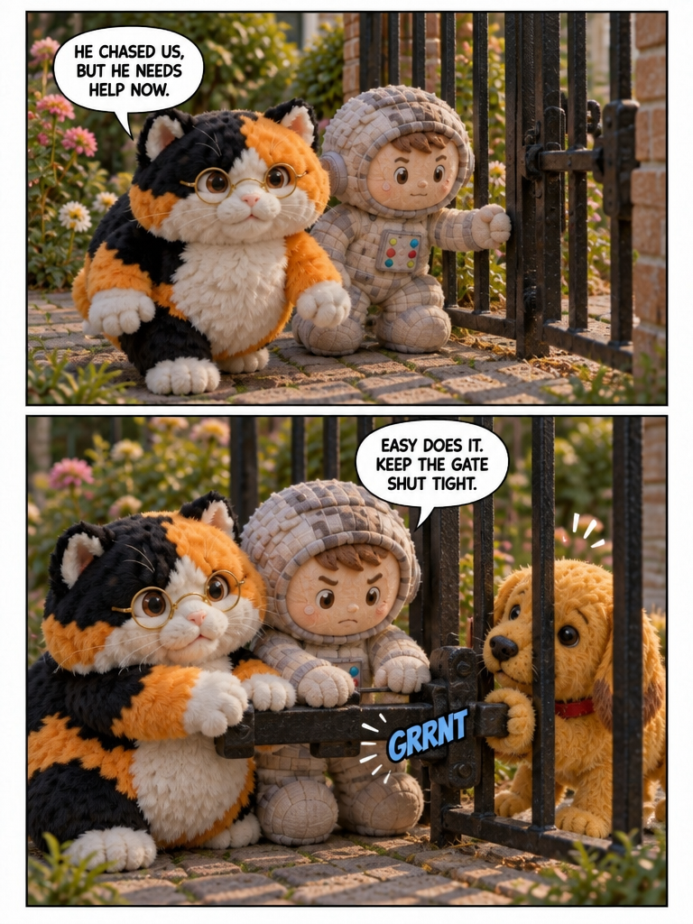 A Helping Paw at the Garden Gate (page 2 of 4)