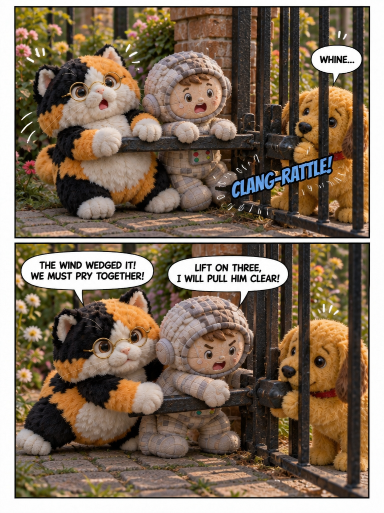 A Helping Paw at the Garden Gate (page 3 of 4)