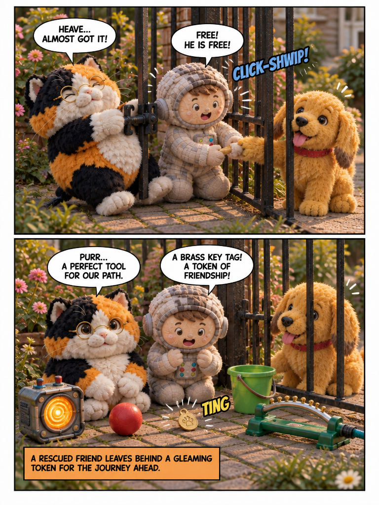 A Helping Paw at the Garden Gate (page 4 of 4)