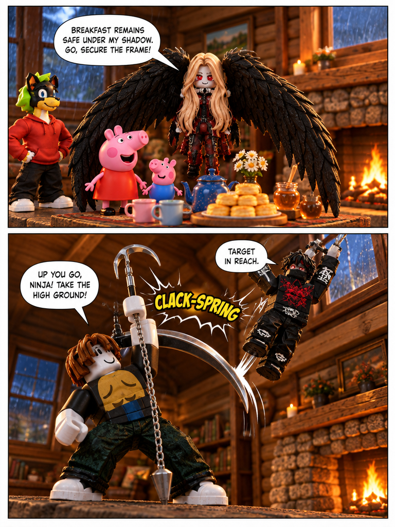 A Sudden Cozy Downpour (page 2 of 4)