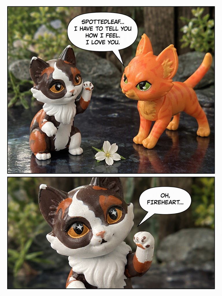 Fireheart loves Spottedleaf?! (page 2 of 4)