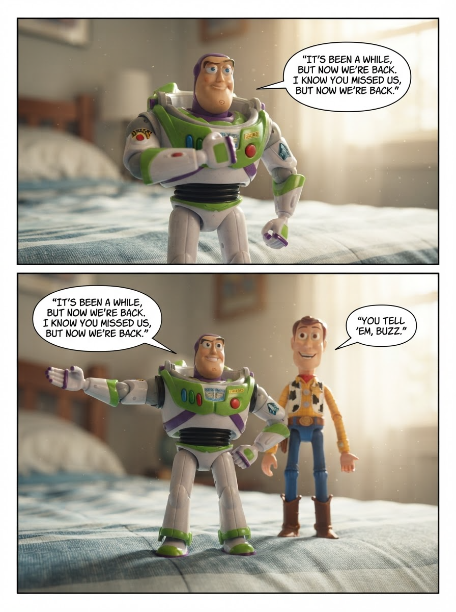 We're Back (page 3 of 4)