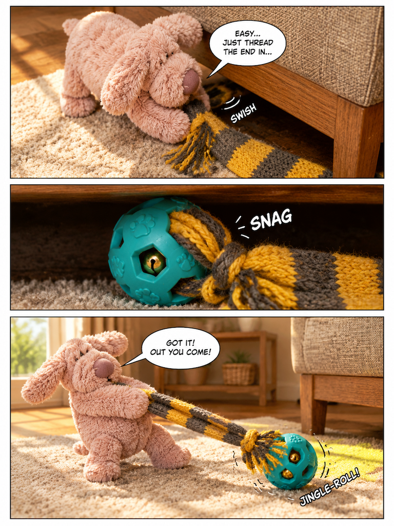 Puddles and the Armchair Rescue (page 3 of 4)