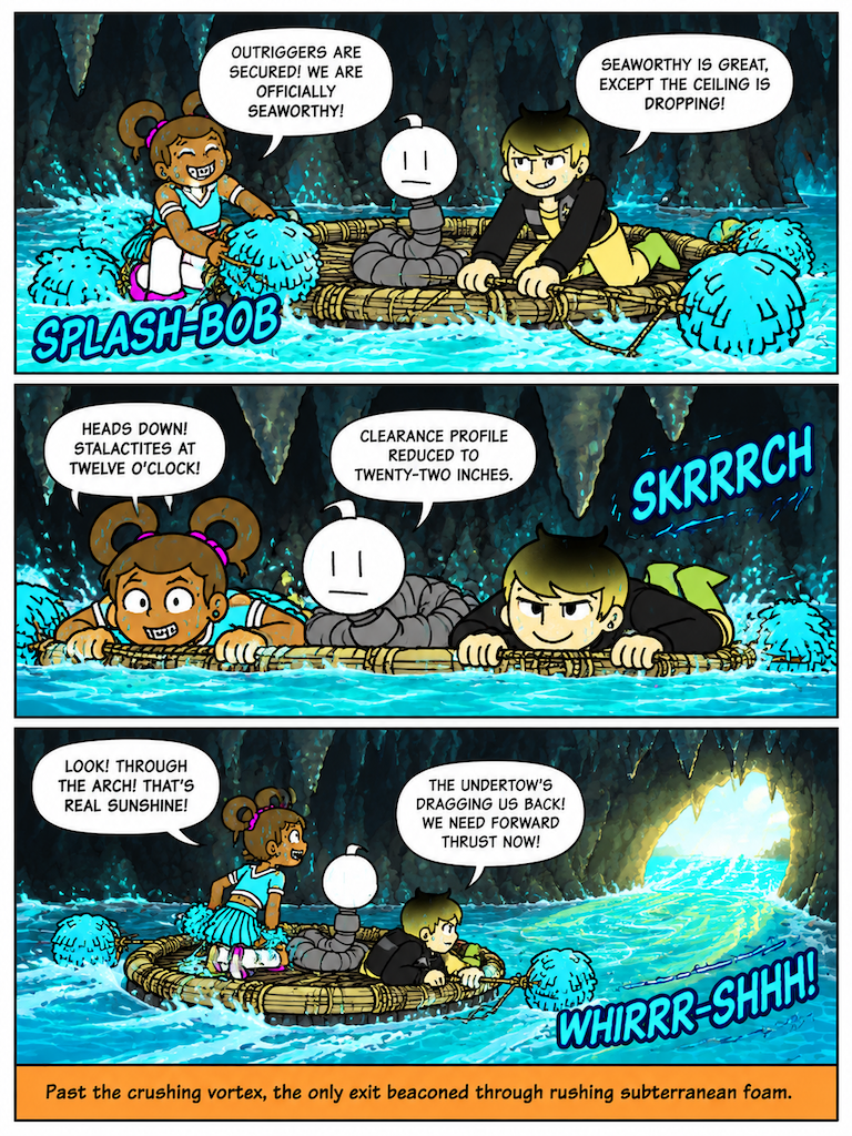 Escape to the Surface (page 2 of 4)
