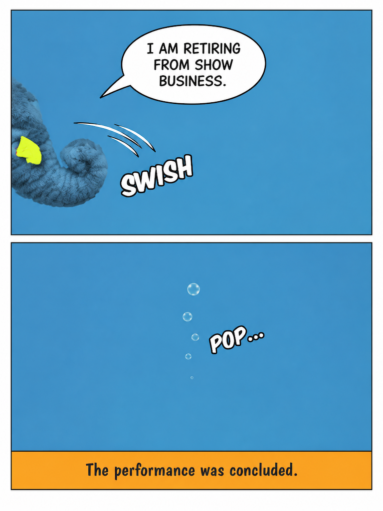 Bertrand the Oversized Seahorse Again (page 4 of 4)