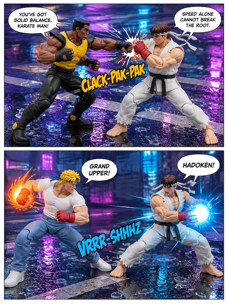 Crossed Fists in the Neon Rain (page 2 of 16)
