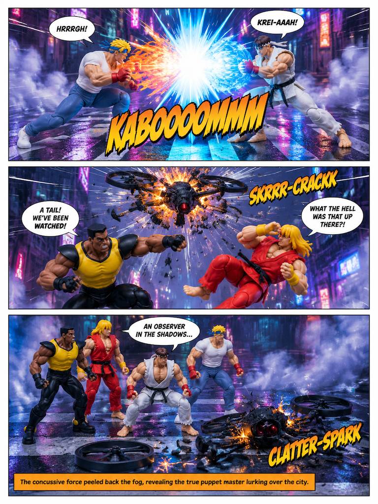 Crossed Fists in the Neon Rain (page 3 of 16)