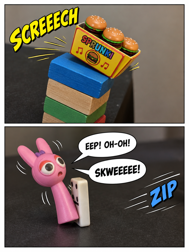 Pinki and the Sprunki Sliders (page 2 of 4)
