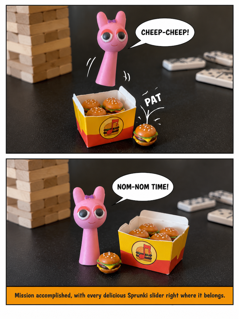 Pinki and the Sprunki Sliders (page 4 of 4)