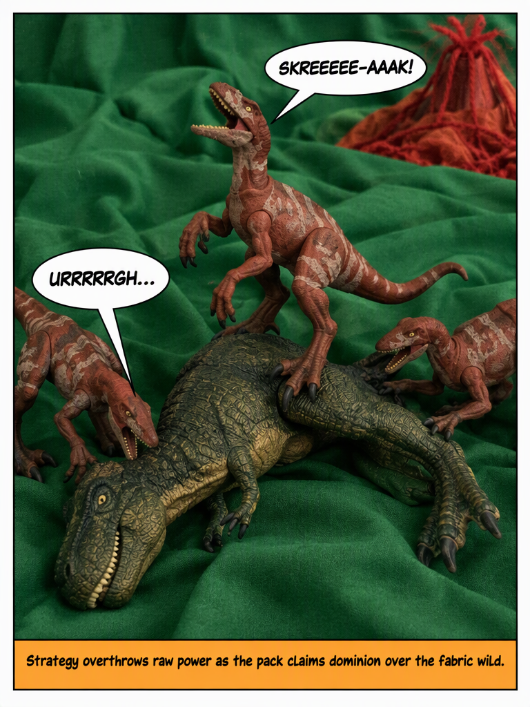 t-Rex vs a raptor pack (page 4 of 4)