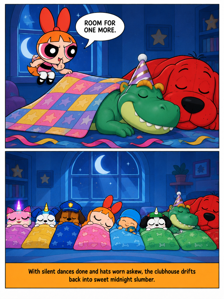 The Midnight Allosaurus Pajama Party (page 4 of 4)