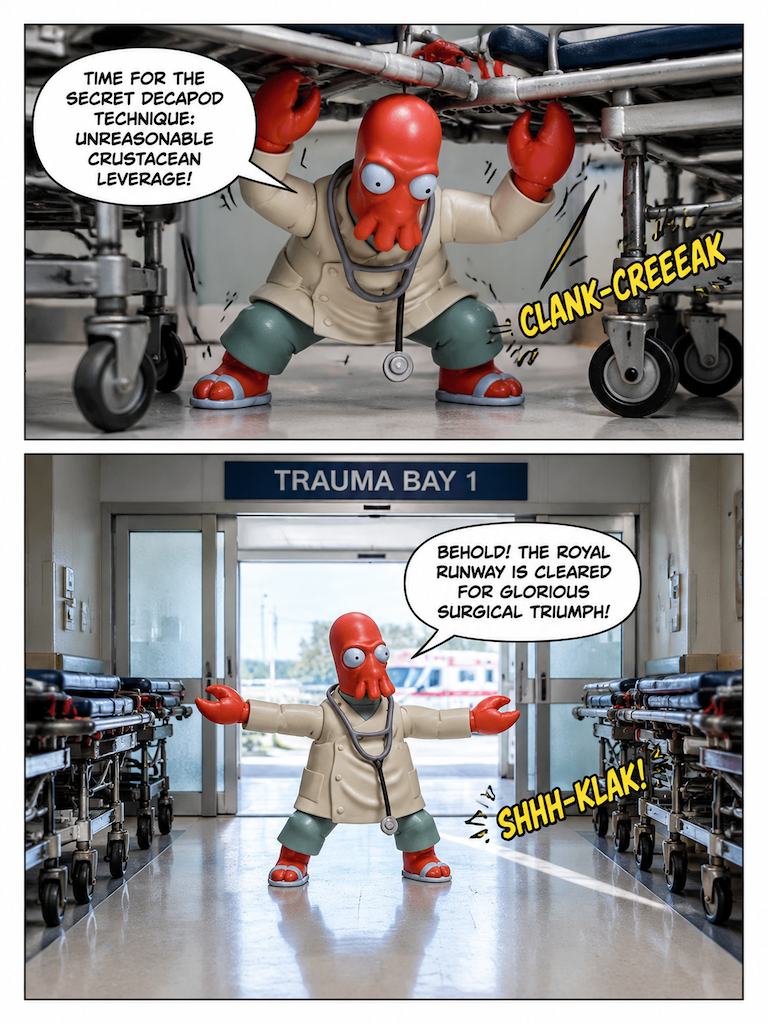 Code Yellow in the Emergency Bay (page 3 of 4)
