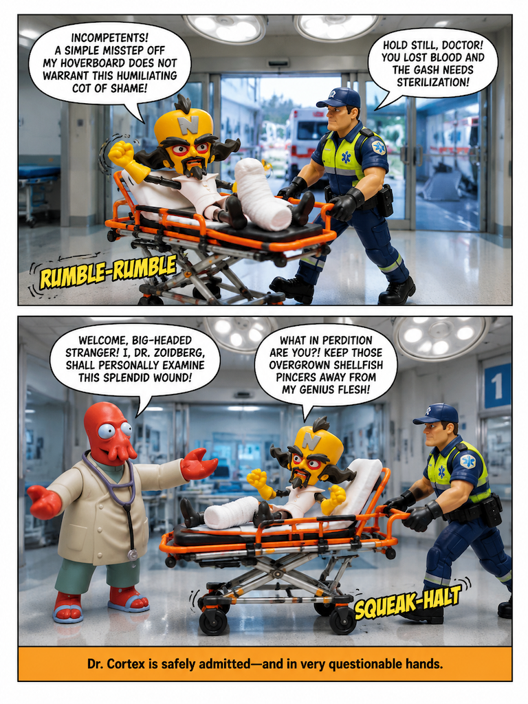 Code Yellow in the Emergency Bay (page 4 of 4)