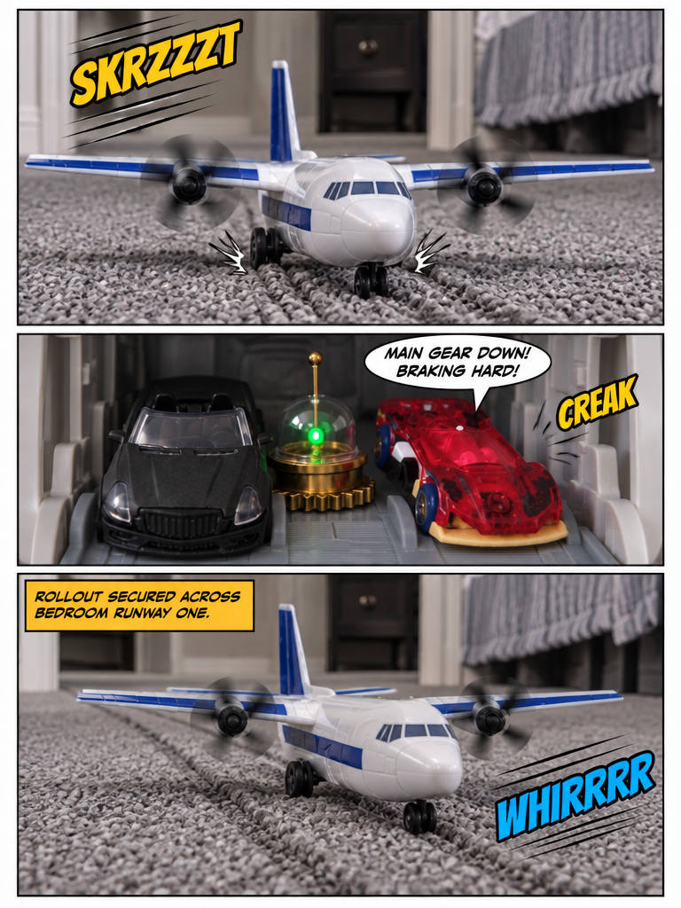 Landing at Bedroom International Airport (page 2 of 4)