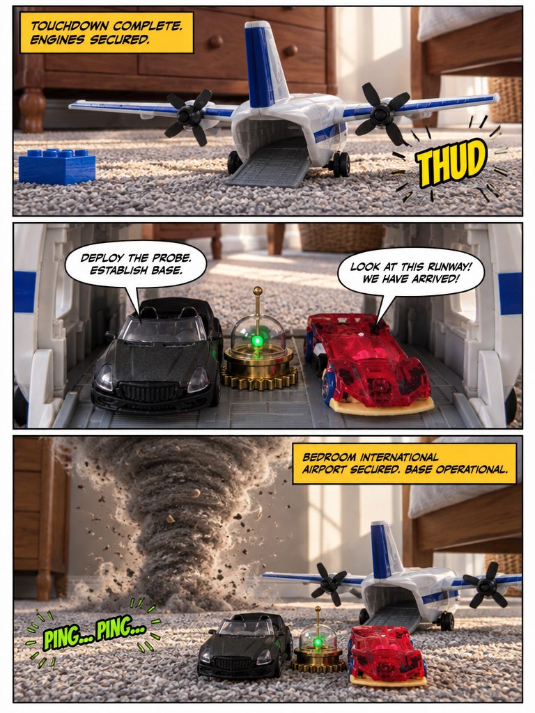Landing at Bedroom International Airport (page 4 of 4)
