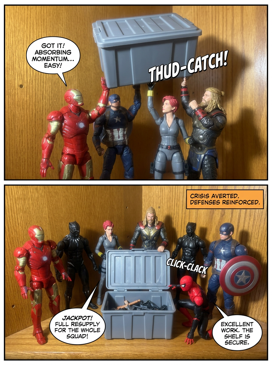 Shelf Drop Defense (page 4 of 4)