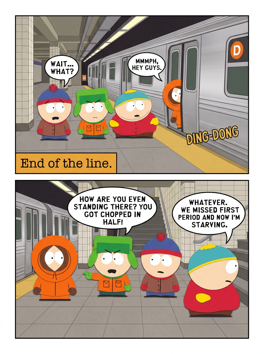 Wrong Line to School (page 4 of 4)