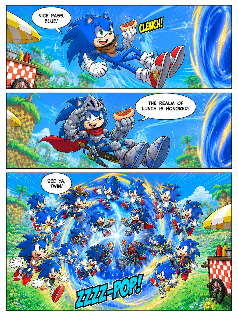 Chili Dog Multiverse Split (page 3 of 4)