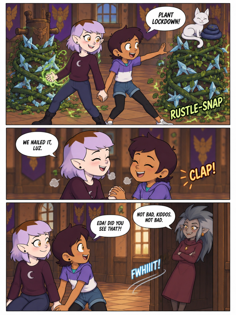 Double Practice at the Owl House (page 4 of 4)