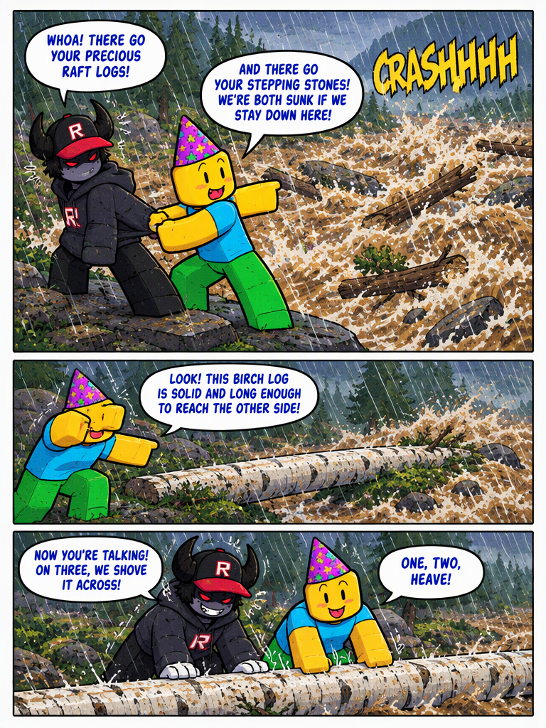 Crossing the Roaring Gorge (page 2 of 4)