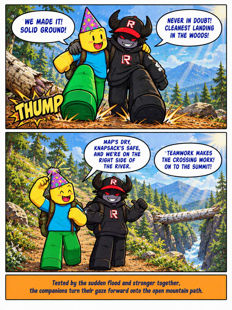 Crossing the Roaring Gorge (page 4 of 4)