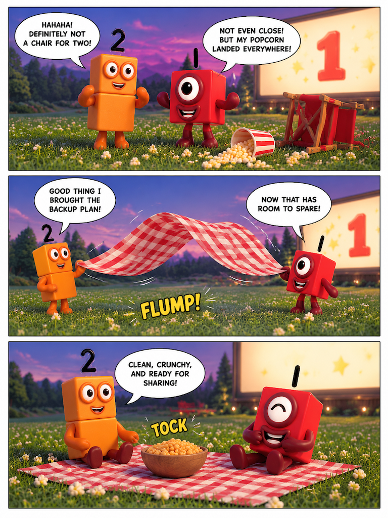 Numberblocks The Movie: One's Big Premiere (page 7 of 24)