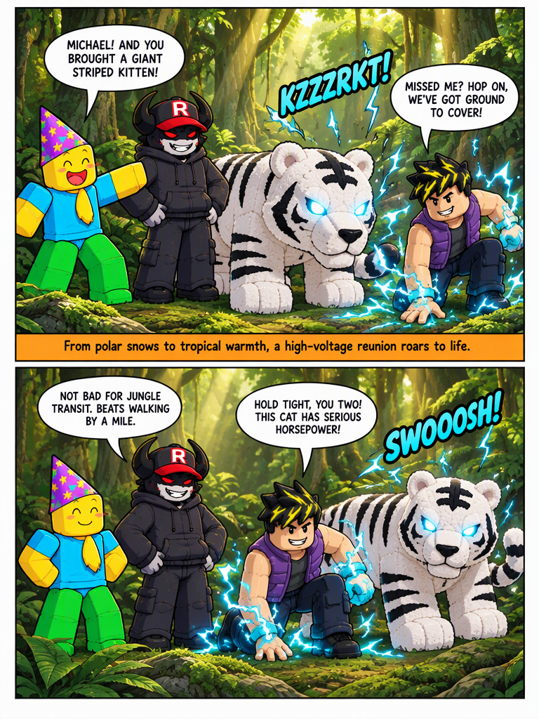 Frost Friends at the North Pole (page 5 of 8)