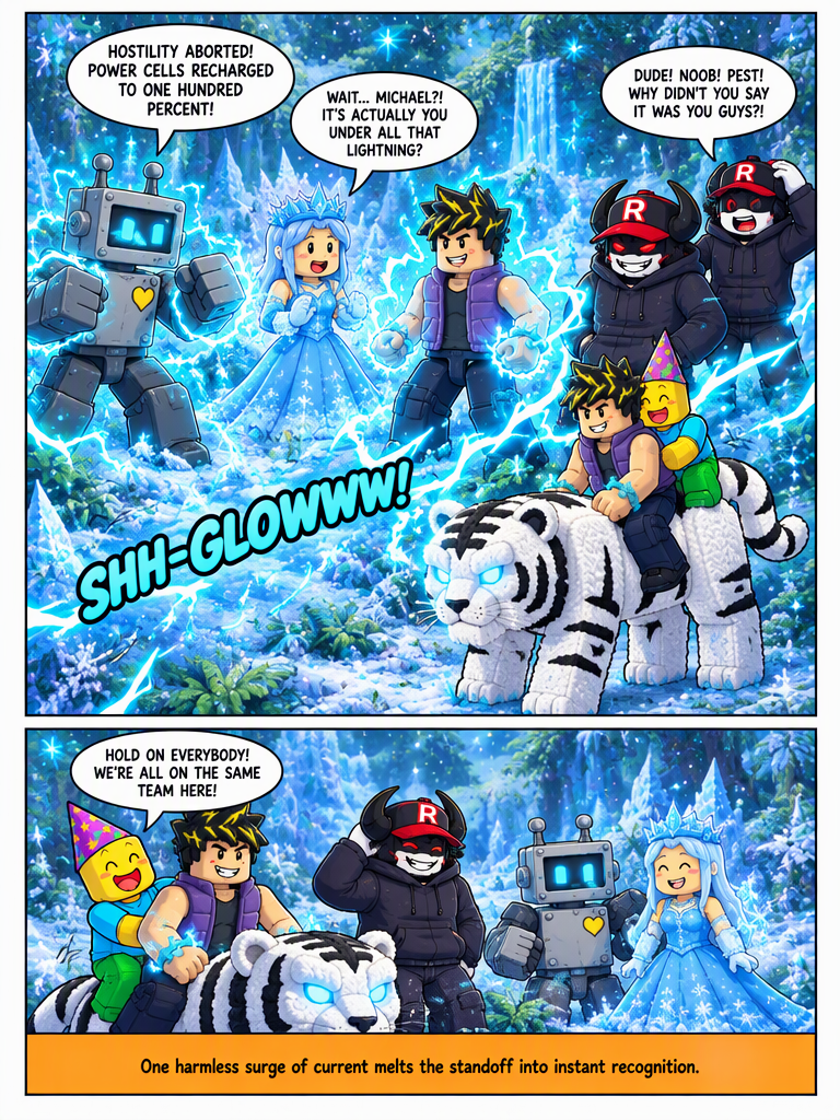 Frost Friends at the North Pole (page 7 of 8)