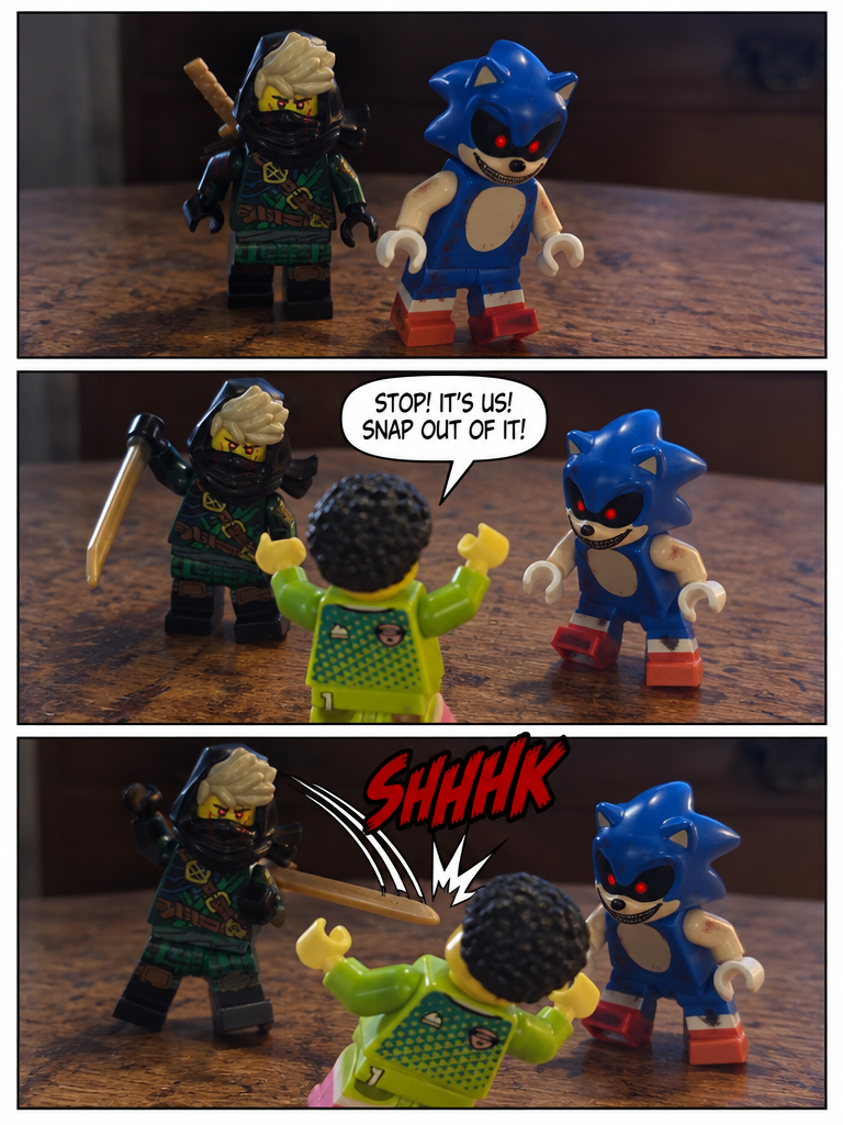 The Dawn of Sonic.exe Part 3: The Friends Plead (page 3 of 4)