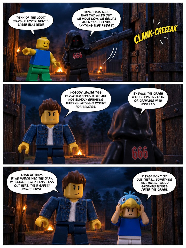 The Forest of the Lost Part 4: Night Before the Raid (page 3 of 4)