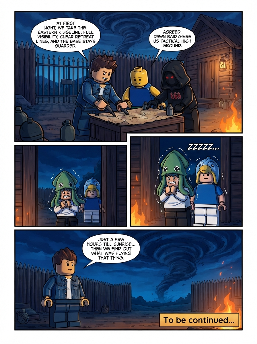 The Forest of the Lost Part 4: Night Before the Raid (page 4 of 4)